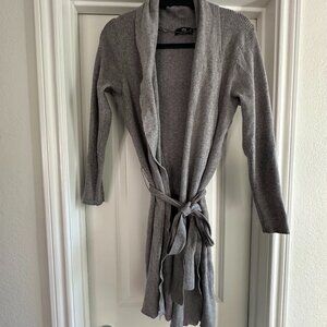 Mango Long Wrap Cardigan